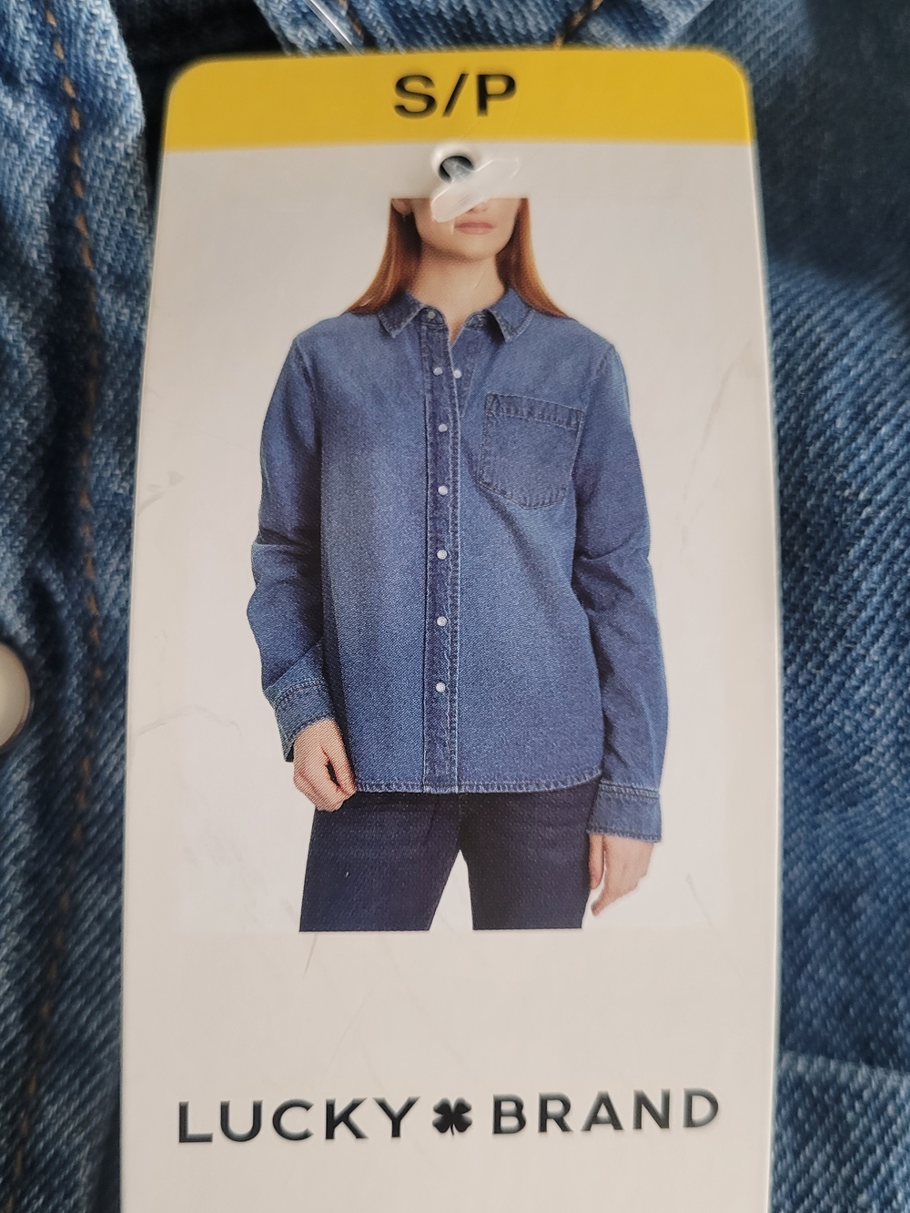 Lucky Brand Denim Shirt ~ Size Small